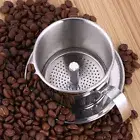 New Mug Cup Moka Pots Drop Filter Maker Infuser Vietnam Coffee Stainless Steel