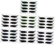 VINTORKY 28 Pairs Eye Line Strip Stickers Easy to Apply Eyeliner Tape Stickers for Women Lightweight Portable Eye Makeup Decor for Home Travel Use