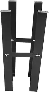1 Set PC Under Desk Mount Bracket for Desktop Computer Adjustable Carbon Steel Holder for PC Case Organizes Wiring Supports Up to Compact Design for Home Office Use