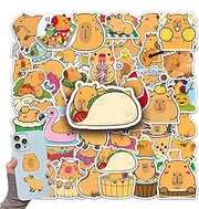 Capybara Stickers for Kids | Waterproof Laptop Decals | Sunproof Animal Stickers Capybara Decals for Kids & Teens Adults
