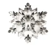 Stainless Steel Snowflake Cookie Cutter Biscuit Pastry Cake Mold Baking Tool-Rhombus
