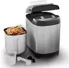ExpressBake Bread Maker Bake Under 1 Hour Fruit Nut Dispenser 12 Settings