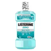 Listerine Zero Alcohol Antibacterial Mouthwash 750ml