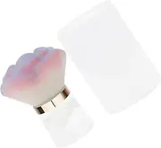 FOMIYES Nail Art Dust Powder Remover Brush: Nail Clean Up Cleaning Tool - Flower Shape Cleaner Brush for Acrylic Application and Makeup