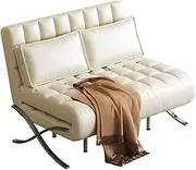Sleeper Chair Adjustable Floor Sofa, Foldable Lazy Sofa Bed, Modern Convertible Folding Recliner with Adjustable Backrest, for Living Rooms, Bedrooms, Corridors Convertible(0.75m)