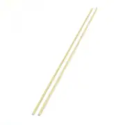 RC Model Airplane 300mm Length 3mm Dia Brass Axle Round Stock Rod Bar 2Pc