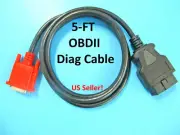 OBD2 OBDII Main Test Data Cable For LAUNCH Creader CR 3008 Diagnostic Scanner