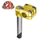 ALTA Alloy Gold 21.1 mm 4 Bolt Old School Bicycle Stem BMX MTB Cruiser Bike Stem