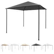 Gazebo Pavilion Tent Canopy Gazebo Marquee Tent Steel Beige 3x3/4x4m vidaXL