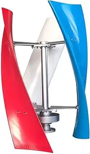 600W Free Energy Vertical Axis Wind Turbine Generator, Windmill Controller Maglev, 12V/24V Vertical Wind Turbine Generator Home Windmill Kit,12v