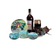 Coaster Sandstone Wine Trivet 7" D Coaster | Renovator's Supply