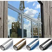 Privacy Film one Way Daytime Mirror Tint Uv Heat Control Vinyl Stickers Sun Block Glass Paper Door Covering Reflective