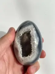 Druzy Agate Crystal Egg Natural Crystal AG038