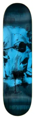ZERO Chris Wimer 80s Doc Back To The Future 8.25 Skateboard Deck