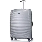 Samsonite Lite-Shock Sport 81 cm 4 Wheel Spinner Suitcase - Silver
