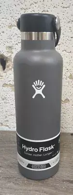 Hydro Flask Standard Mouth Flex Cap Bottle - Stone - 21 oz