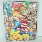 2023 Camilii Super Smash Bros Mario Pokemon Kirby Mega Man Trading Card Binder