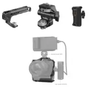 SmallRig Camera Cage Arri+Locating Handle+Monitor Mount+NATO Handle for Nikon Z9