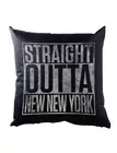 Straight Outta New New York Cushion Pillow Bender Fry Leela Farnsworth Amy Fun