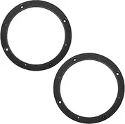 Veemoon 2pcs Door Speaker Ring Pad Shims Washers Adapter Speaker Spacer Cushion Car Door Speaker Spacer 6.5 Speaker Spacer Speaker Spacer Rings Speaker Spacer Pad Plastic Speaker Pad Solid