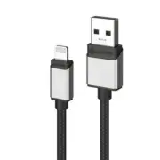 Alogic Ultra Fast Plus USB-A to Lightning USB 2.0 Cable - 2m, Space Grey