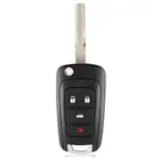 Holden 4 Button Flip Key Shell Case Replacement with Uncut Key - Remote Control Replacements Australia