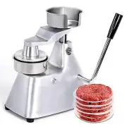 Commercial Hamburger Patty Maker 130mm/5 inch Stainless Steel Burger Press He...