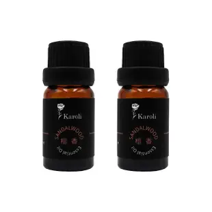 【Karoli 卡蘿萊】檀香精油 2入組(10ml)