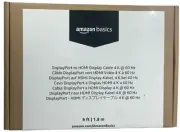 Amazon Basics DisplayPort (Source) to HDMI (Display) Cable 4K, 6 Feet