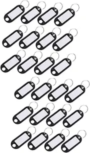 VALICLUD 2sets Hotel Key Tag Key Tags Luggage Number Chain Plastic Storage Organizer 50pcs*2