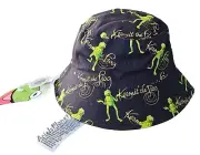 Disney Parks The Muppets Kermit the Frog Bucket Sun Hat - Adult