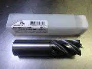 Bassett 1" 5 Flute Carbide CR Endmill 1" Shank .060" R B40486HL MSEV25R (LOC628B