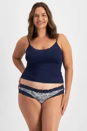 Jockey Parisienne® Cotton Bikini - Tapestry Romance, Size: 10