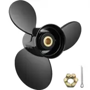 VEVOR Outboard Propeller, Replace for OEM 3817468, 3-Blade 14.5\" x 19\" Pitch Aluminium Boat Propeller, Compatible with Volvo Penta SX Drive All Mode