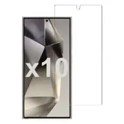 10 Pack Tempered Glass Screen Protector Guard for Samsung Galaxy S24 ULTRA Bulk