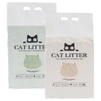 在飛比找momo購物網優惠-【Cat Litter】植物豆腐貓砂6L