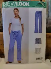 New Look Pattern Pants And Shirts. N6606 Size 6 - 18