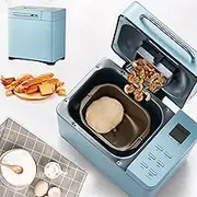 Electric Bread Toaster, Multifunctional Bread Maker with 19 Program Settings & 15h Timer,3 Crust Tone Bread Maker, Automatic Nut Dispenser, Automatic Bread Maker for Gluten Free White Wheat Rye French