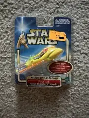 New Star Wars Attack Of The Clones Force Link Anakin Skywalker Speeder 2002