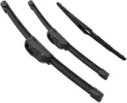 3pcs Car Front And Rear Windshield Wipers Wiper Windscreen Window Wipers Blades For KIA For Sedona 2006-2013