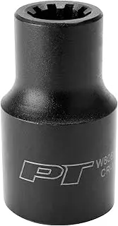 Performance Tool W80603 Porsche Brake Caliper Socket, 1/2-Inch Drive 9mm 10 Point, for European Cars Repair