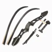Archery 66" ILF Competition Recurve Bow 20-34lbs Takedown 23" Aluminum Riser