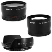58mm Hood Flower Petal,Wide Angle,Telephoto Lens for Olympus E-1 E300 E330 E-500