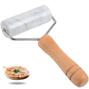 Small Marble Rolling Pin Pizza Roller, Marble Dough Roller Non-Stick T-Type, ...