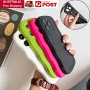 For iPhone 15 14 13 12 11 Pro Max XS XR 8 7 Shockproof Wavy Silicone Case Cover