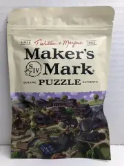 NEW Makers Mark Genuine Puzzle 2021 Ambassador’s Christmas Gift Whiskey Bourbon