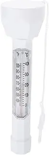 FUNOMOCYA Floating Pool Thermometer Temperature Gauge Accurate Dual Display Celsius Fahrenheit Durable Resistant for Swimming Pools Hot Tubs