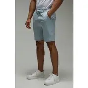 Mens Steel Man Active Slim Fit Golf 8.5inch Short