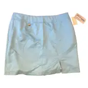 NWT Charter Club Golf Collection Pool Baby Blue Coolmax Skort Plus Size 16 New