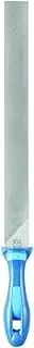 PFERD - Plus file flat blunt, 300 mm, rectangular file, special cut on three sides, includes ergonomic file handle, 11215306 - for easy and effortless work